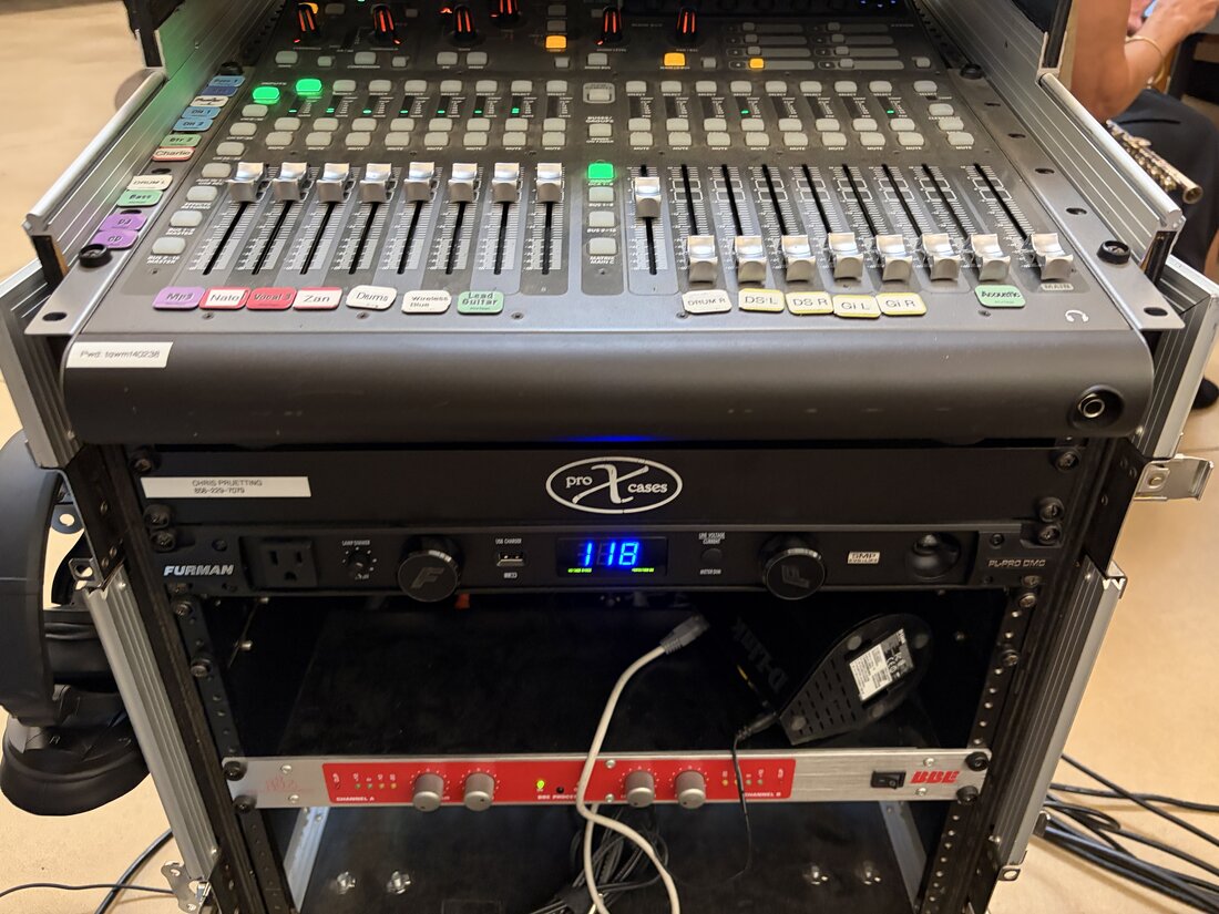 Live sound board